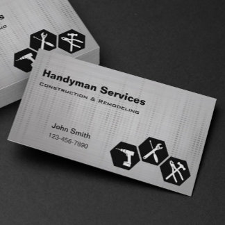 Handyman-Konstruktion - Umgestaltung von Visitenka Visitenkarte
