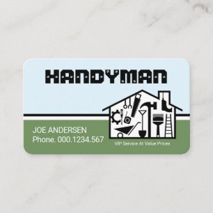 Handyman-Laden Heimwerker-Service Visitenkarte