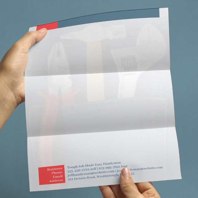 Handyman Letterhead Briefkopf (Von Creator hochgeladen)