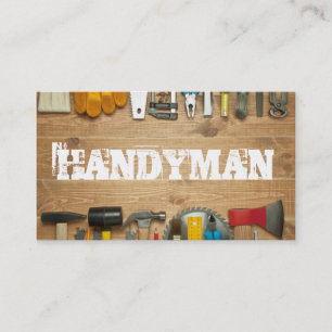 Handyman, Maintenance Business Card Visitenkarte