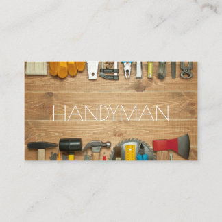 Handyman, Maintenance Business Card Visitenkarte