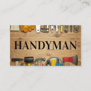 Handyman, Maintenance Business Card Visitenkarte