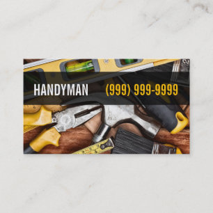 Handyman Maintenance Construction Business Card Visitenkarte