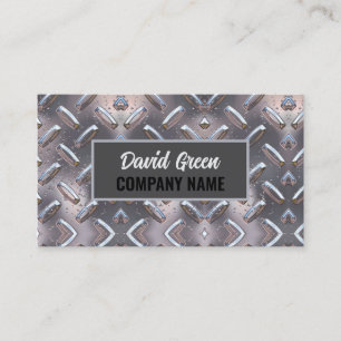 Handyman Mechanic Builder Contractor Construction Visitenkarte