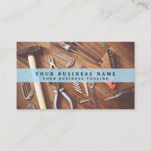 Handyman Mechanical Technician Business Card Visitenkarte