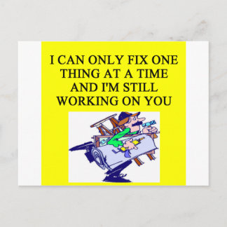 HANDYMAN POSTKARTE