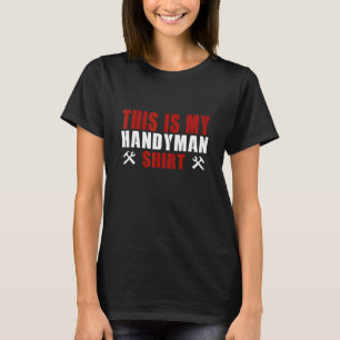 Handyman Reparatur Auto Mechanischer Vater Granpa  T-Shirt