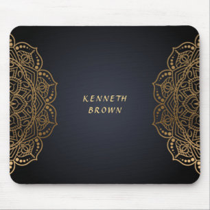 Handyman repariert Black Gold Mousepad