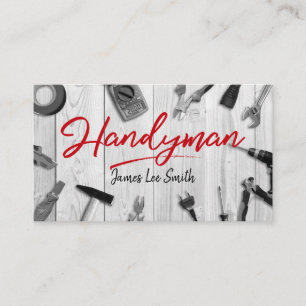Handyman Services Business Card Visitenkarte