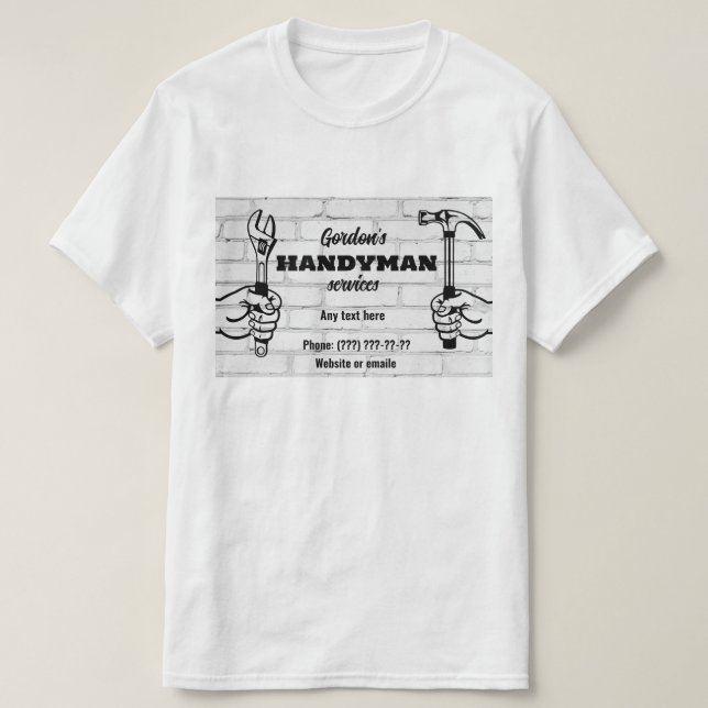 Handyman Services T-Shirt (Design vorne)