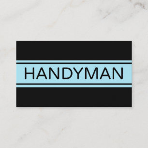 Handyman Strip Business Card Visitenkarte