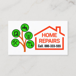 Handyman-Tools-Struktur Visitenkarte