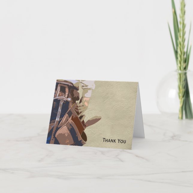 Handyman Tools Watercolor Dankeskarte (Vorderseite)