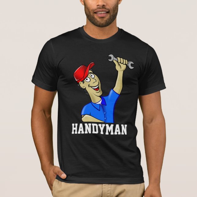 HANDYMAN VATER T - Shirt (Vorderseite)