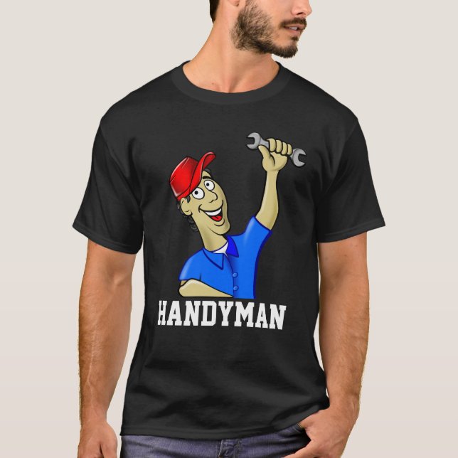HANDYMAN VATER T - Shirt (Vorderseite)