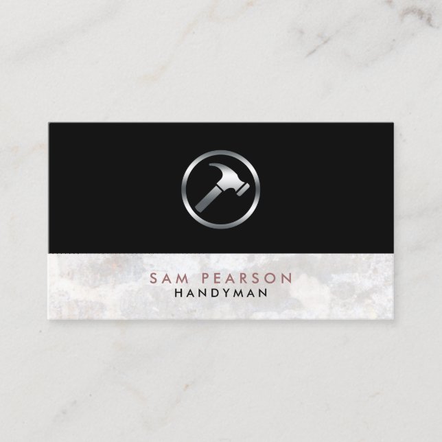 Handyman Zuhause Reparaturen Visitenkarte (Vorderseite)
