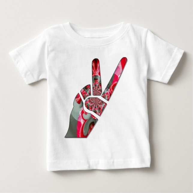 Handzeichen Baby T-shirt (Vorderseite)