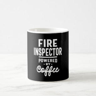 Handzeichen für Feuerinspektoren Kaffeetasse