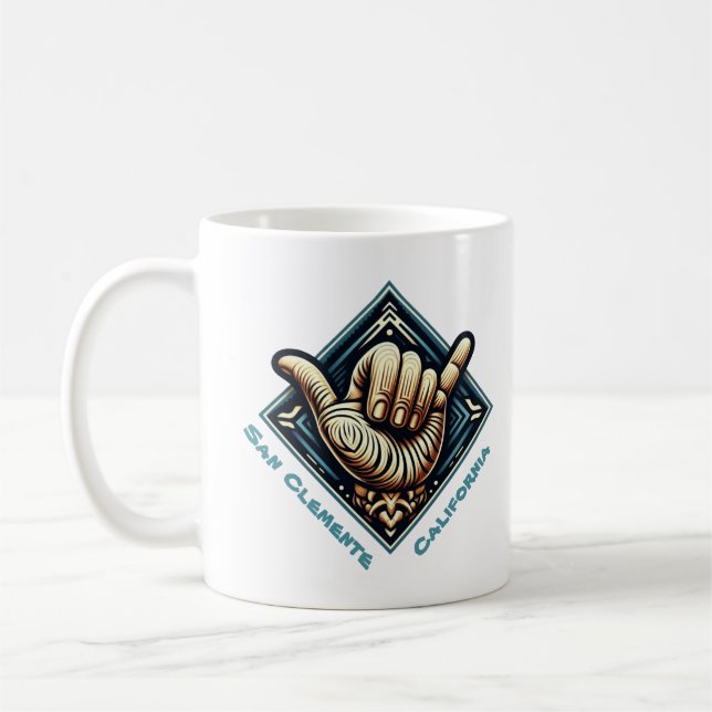 Handzeichen Kaffeetasse (Links)
