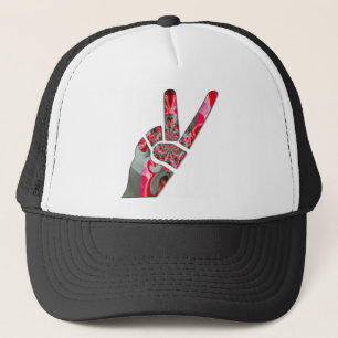 Handzeichen Truckerkappe