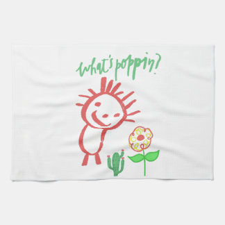 Handzeichnung Baby  Geschirrtuch