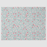 Handzeichnung Weihnachten Holly Berries Red Green Seidenpapier<br><div class="desc">Schaffen Sie ein schönes Weihnachtsgeschenk für alle,  die Sie Liebe.</div>