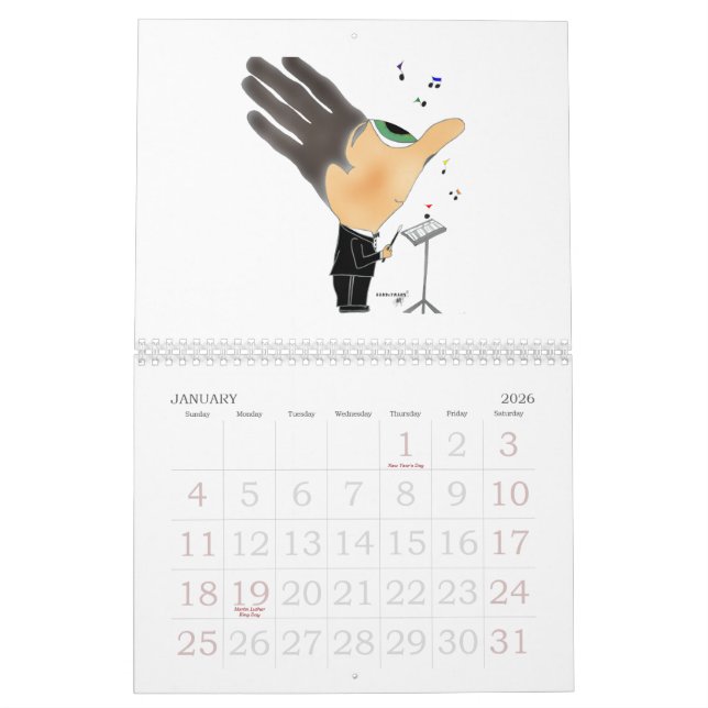 HANDzYMANS Kalender (Jan 2026)
