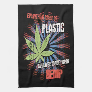 Hanf-Plastik Geschirrtuch