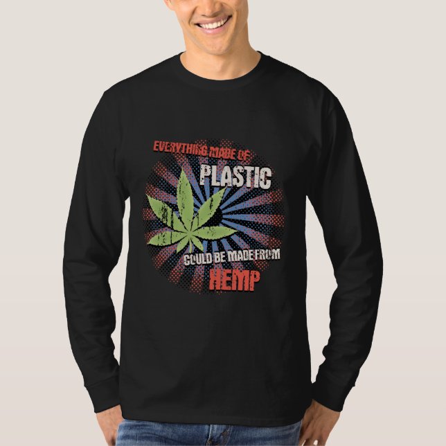 Hanf-Plastik T-Shirt (Vorderseite)