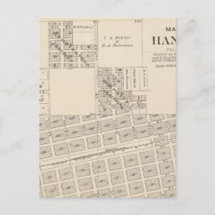 Hanford, Tulare Landkreis Postkarte