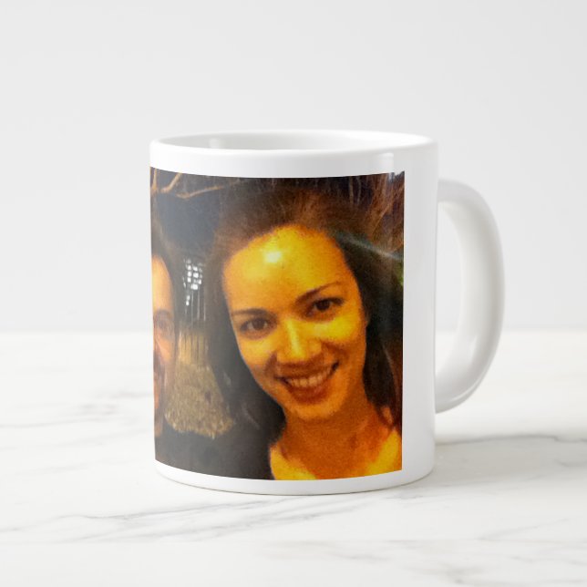 Hanfra Jumbo-Tasse (Vorderseite Rechts)