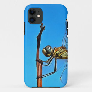 Hang auf die künstlerische Libelle gegen Cerulean Case-Mate iPhone Hülle