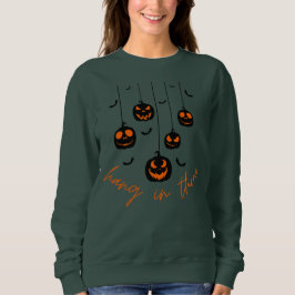 Hang da Coolen Halloween-Design Sweatshirt