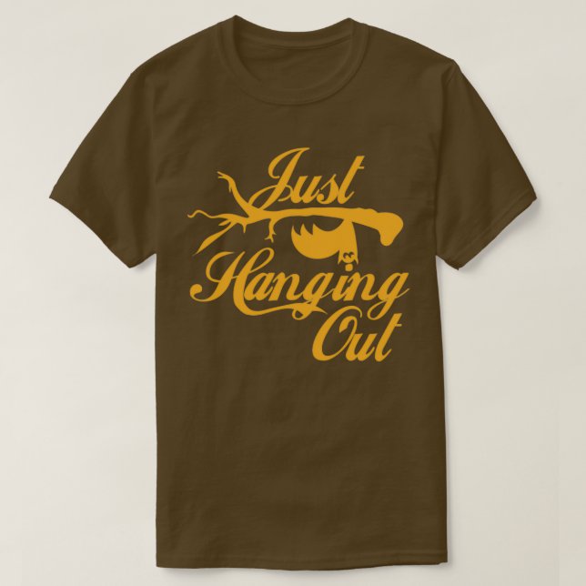 Hang einfach glückliches Halloween Beängstigendes  T-Shirt (Design vorne)