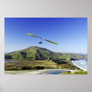 Hang Glider, Halbinsel Otago, bei Dunedin, Poster