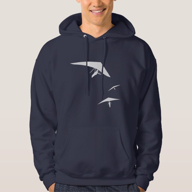 Hang Gliders in Sky - Geschenk Hoodie (Vorderseite)