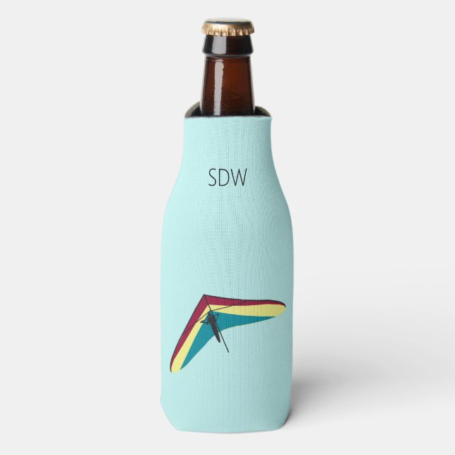Hang Gliding Flaschenkühler (Flaschenvorderseite)