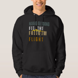 Hang Gliding, fühlen Sie die Freiheit des Flugsomm Hoodie
