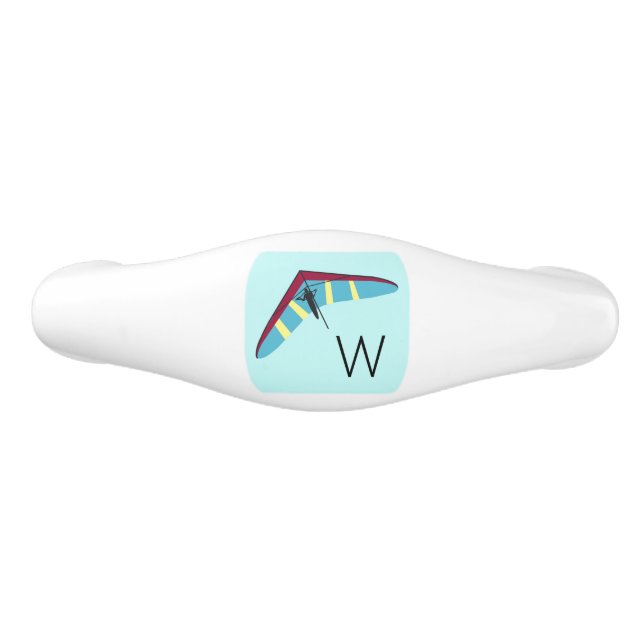 Hang Gliding Keramik Schubladengriff (Vorderseite)