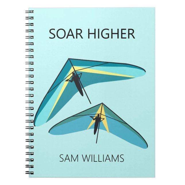 Hang Gliding Notizblock (Vorderseite)