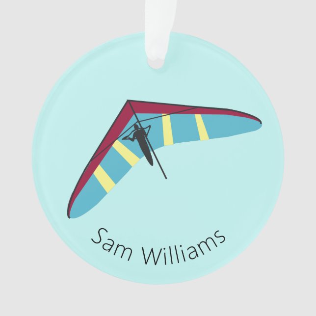 Hang Gliding Ornament (Vorderseite)