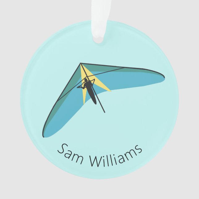 Hang Gliding Ornament (Vorderseite)