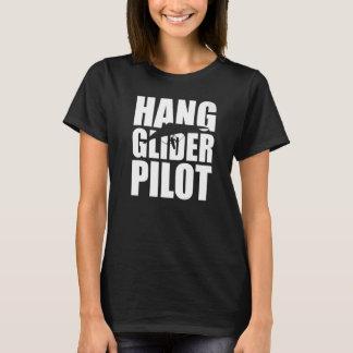 Hang Gliding Pilot Vintag Sunset Hang Gliding Ki T-Shirt