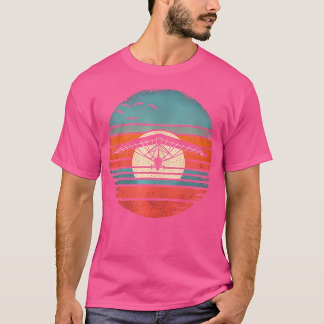 Hang Gliding Sunset T-Shirt (Vorderseite)