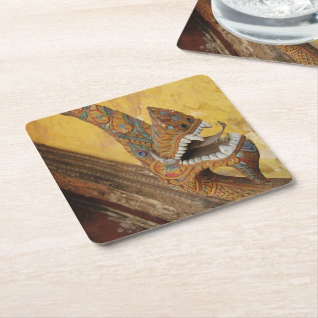 Hang Hod ... Naga in Vientiane, Laos Rechteckiger Pappuntersetzer (angewinkelt)