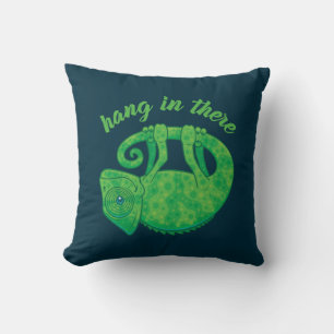Hang In There Magical Chameleon Kissen