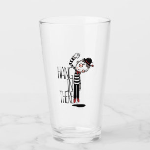 Hang in There Mime Glas