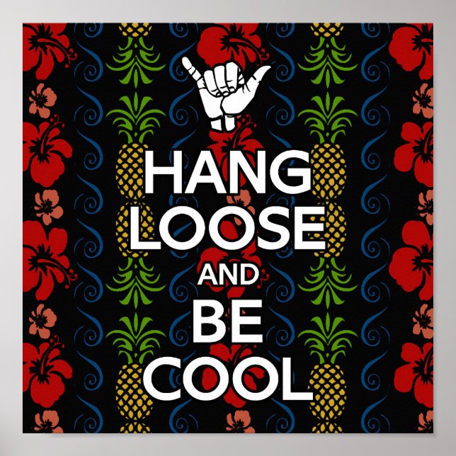 Hang Loose Poster (Vorne)