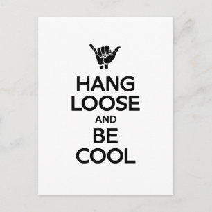Hang Loose Postkarte