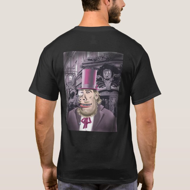 Hang mit Hyde-Männern schwarzer T - Shirt zurück (Rückseite)
